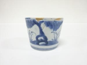 古伊万里　染付　蕎麦猪口